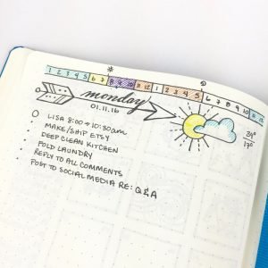 6 Awesome Bullet Journal Time Trackers ⋆ Sheena of the Journal