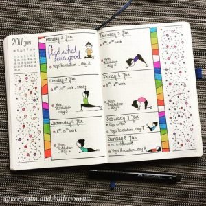 19 Best Bullet Journal Ideas for Workout Trackers and Weight Loss