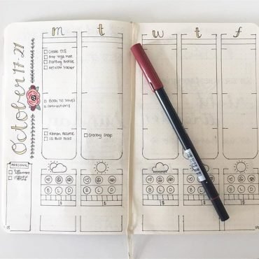 Over 20 Easy Bullet Journal Weekly Spread Ideas!