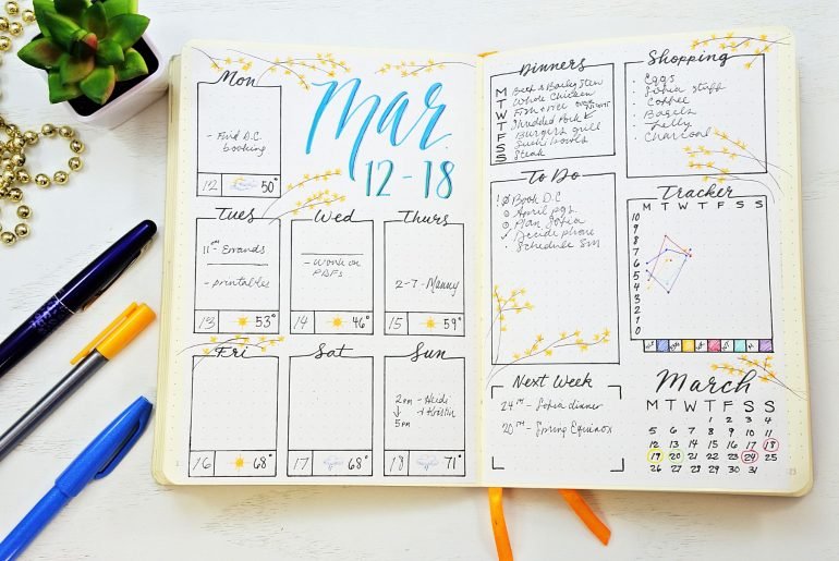 Bullet Journal Archives - Sheena of the Journal