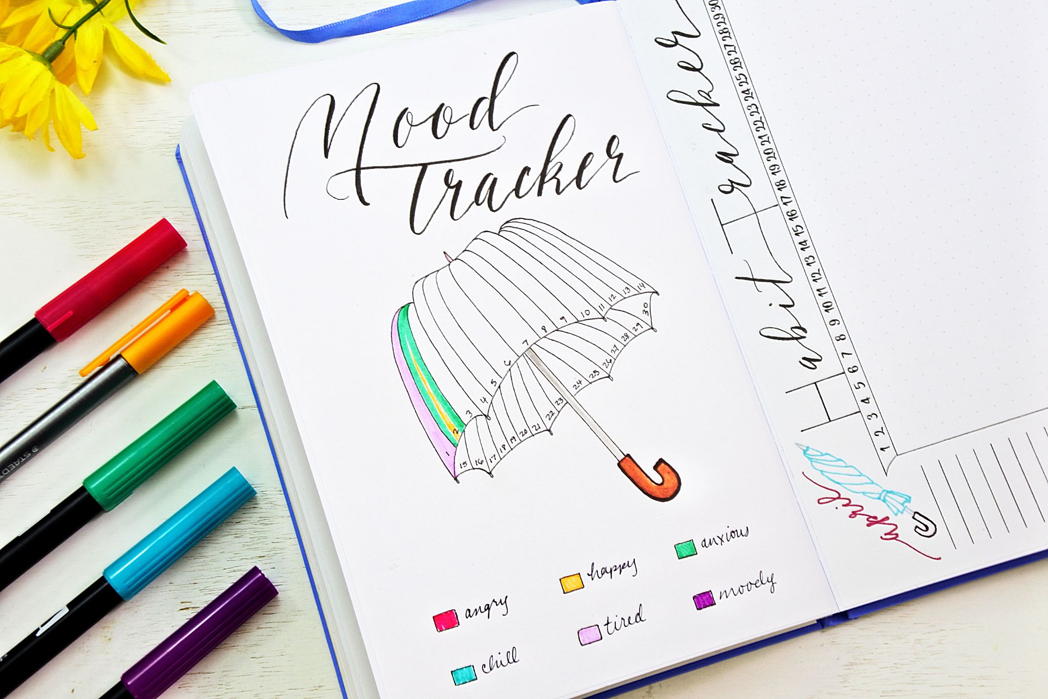 8 Ways to Use a Bullet Journal Tracker ⋆ Sheena of the Journal