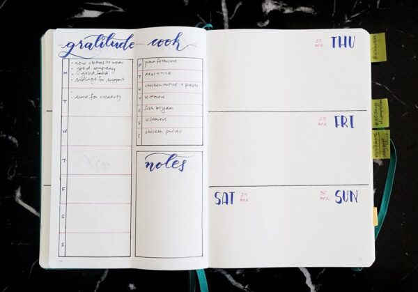 Over 20 Easy Bullet Journal Weekly Spread Ideas!