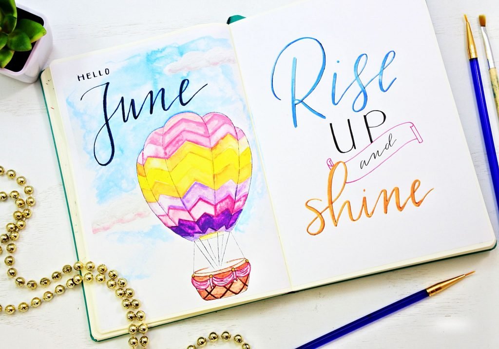18 New Bullet Journal Printables For June Calendar Habit Tracker 