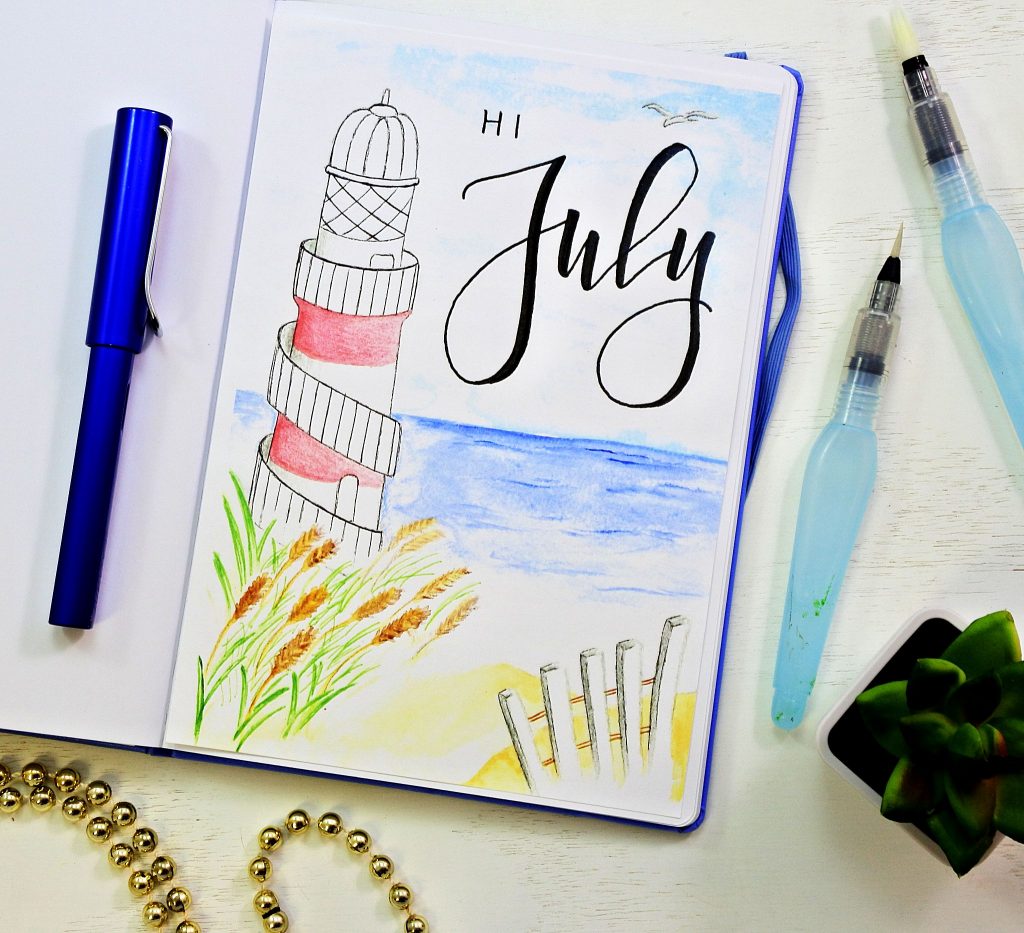 Printable Bullet Journal Setup For July Sheena Of The Journal