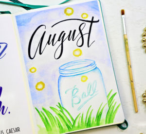 August Bullet Journal Setup ⋆ Sheena of the Journal