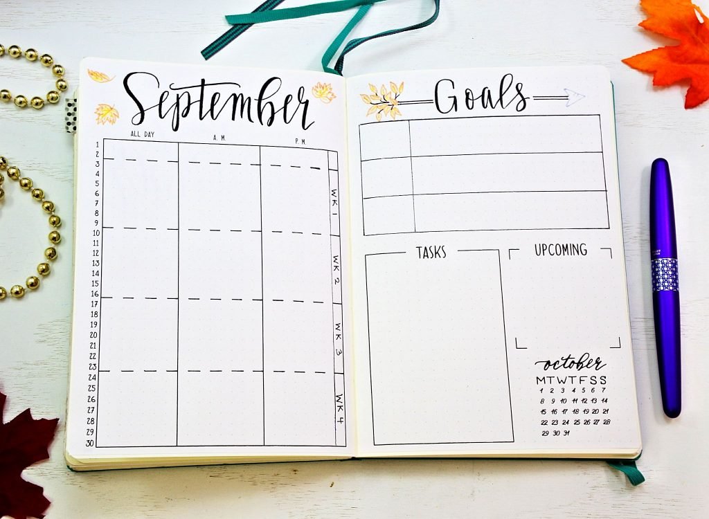 Free September Bullet Journal Printables! - Sheena of the Journal