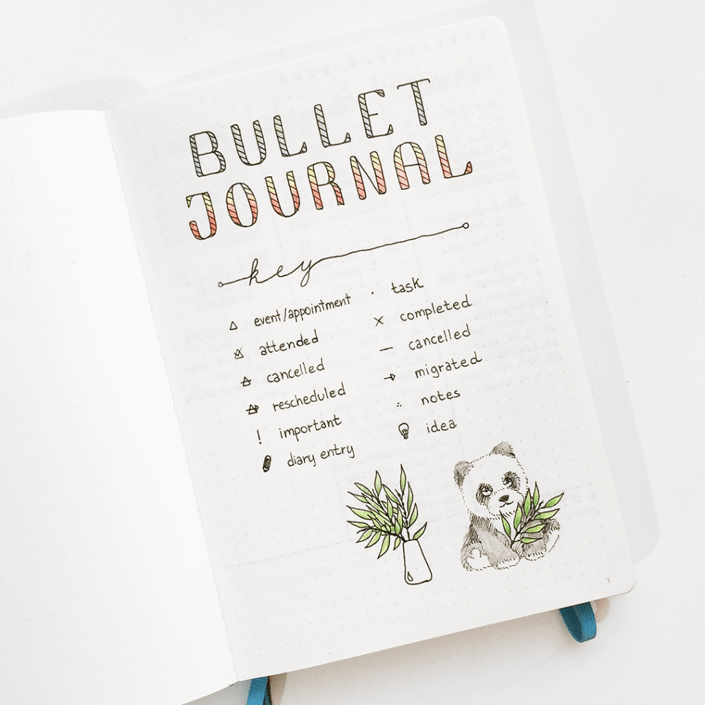 Simple Bullet Journal Key Ideas ⋆ Sheena Of The Journal 4164