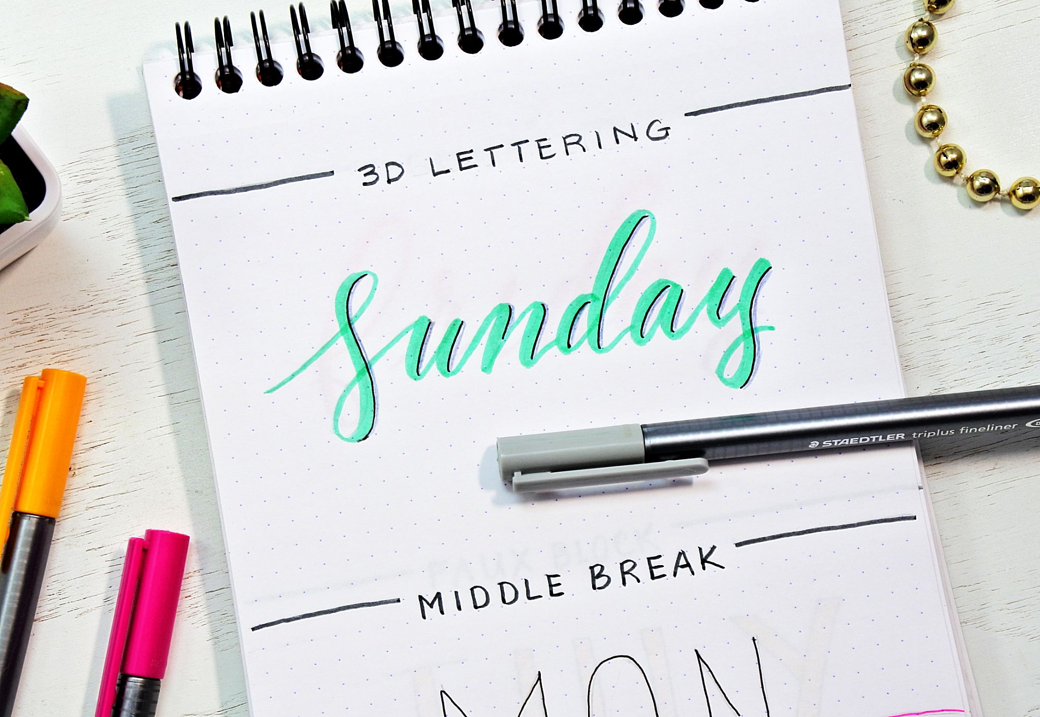 12 Bullet Journal Fonts Anyone Can Do! ⋆ Sheena of the Journal