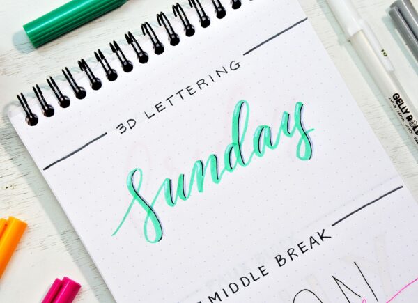 12 Bullet Journal Fonts Anyone Can Do! ⋆ Sheena of the Journal