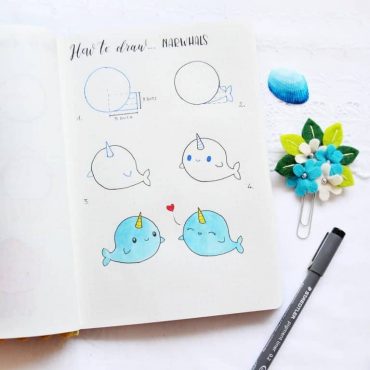 2024 Bullet Journal Doodles - 30+ Easy Tutorials! ⋆ Sheena of the Journal