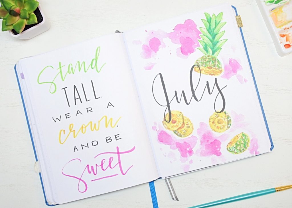 Printable July Setup 2020 ⋆ Sheena of the Journal