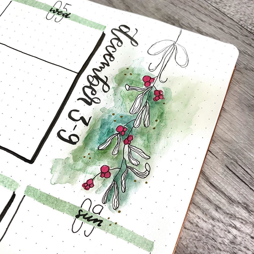 December Bullet Journal Theme Ideas ⋆ Sheena of the Journal