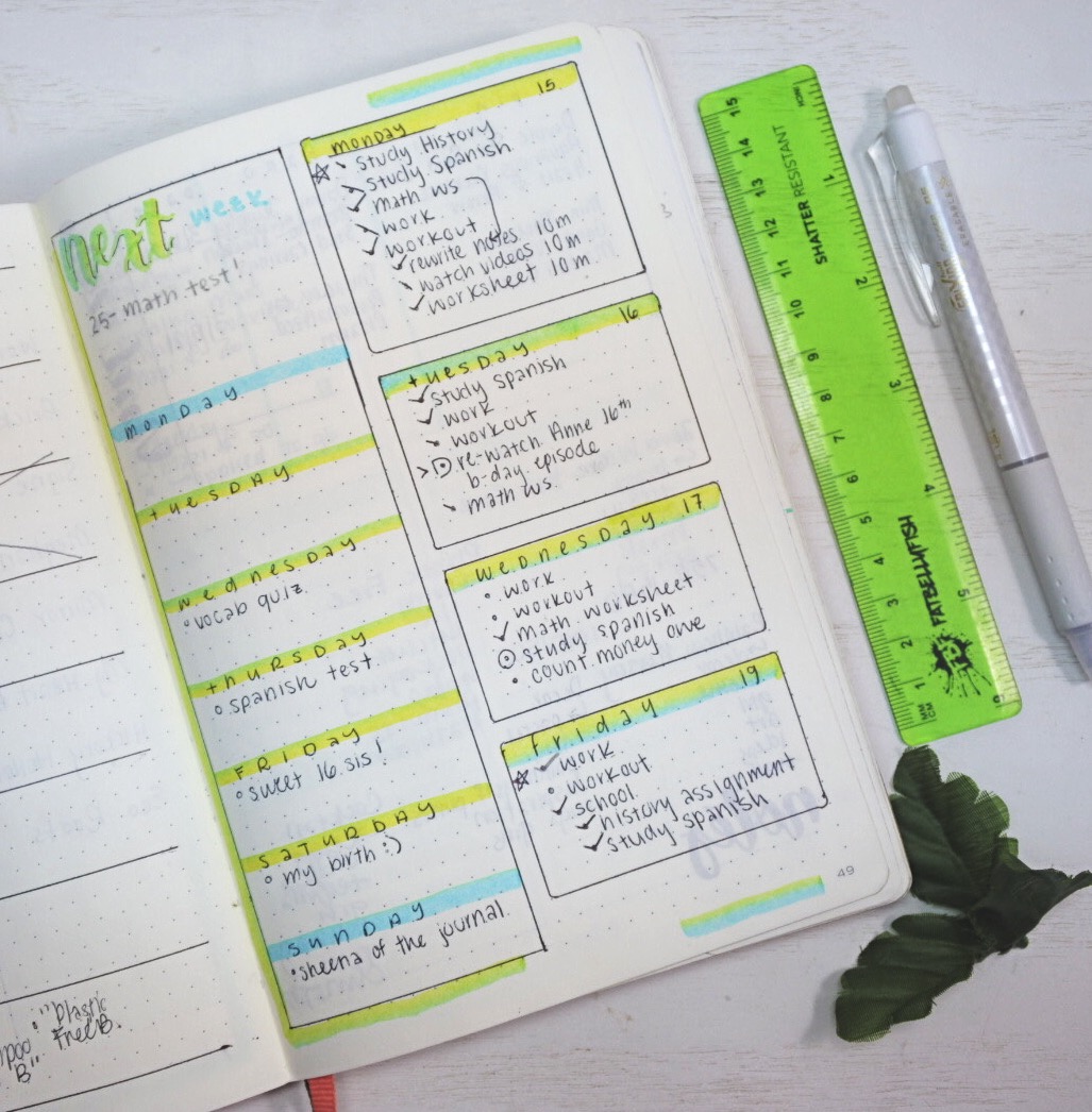 Student Planner| How to Start a Student Bullet Journal ⋆ Sheena of the ...