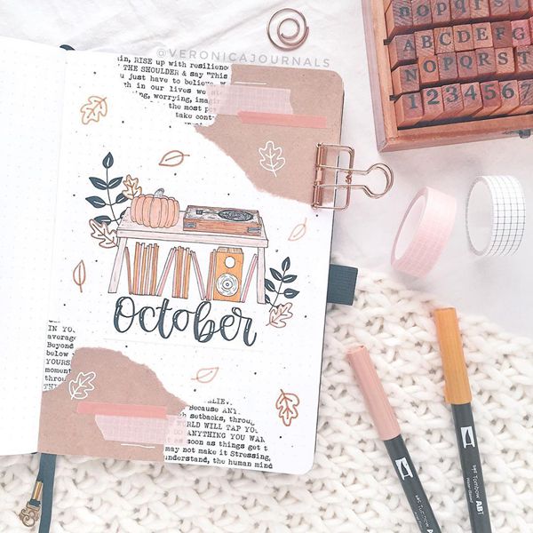 Witchy October Bullet Journal & Stationery I Use