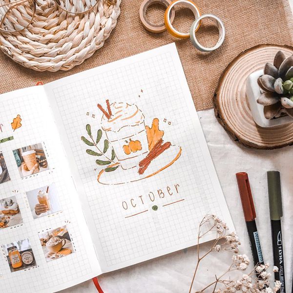 coffee bullet journal theme