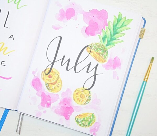 Aesthetic 2022 July Bullet Journal Theme Ideas ⋆ Sheena Of The Journal